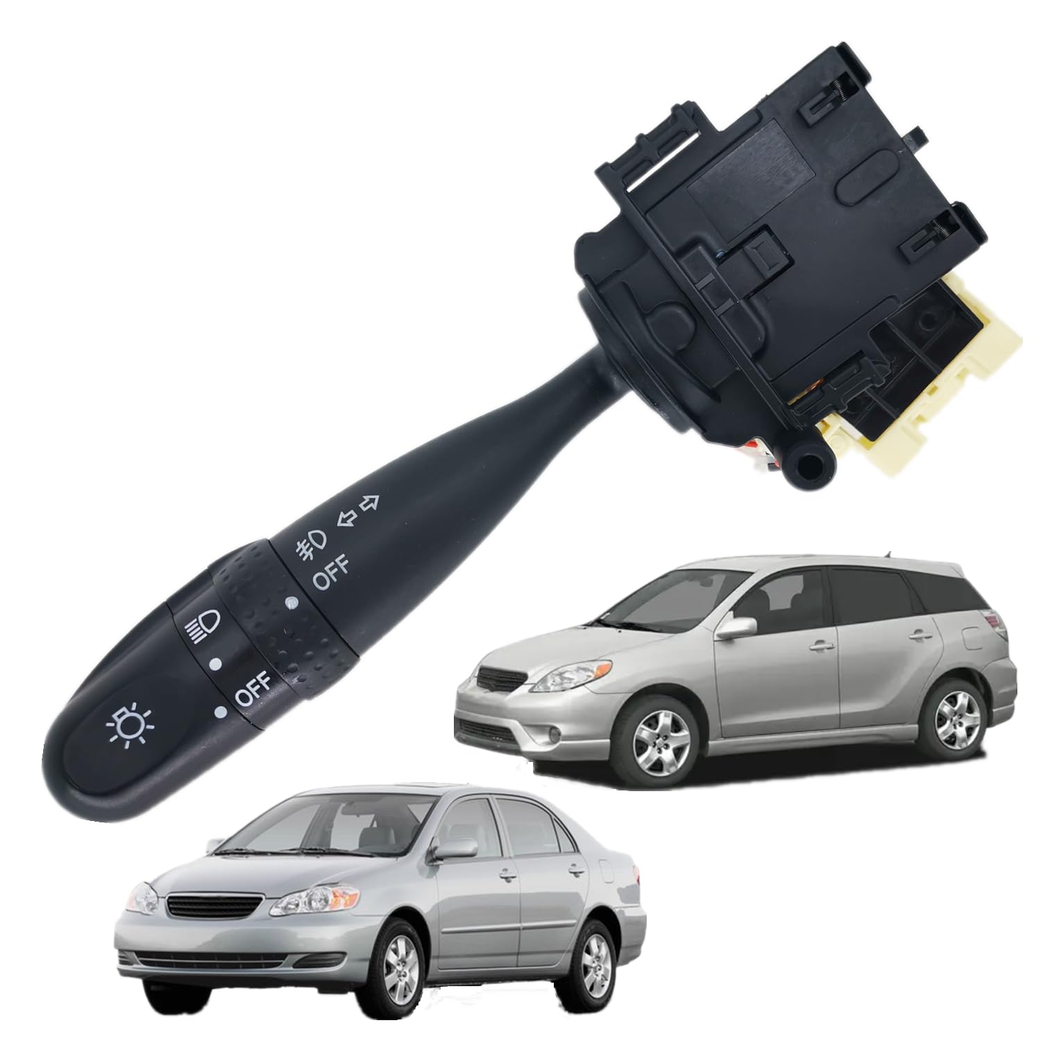 Photo 1 of Turn Signal Light Switch Column Multifunction Switch Assembly Compatible with Toyota Corolla 2003-2008, Toyota Matrix 2003-2008 Replaces 84140-02200