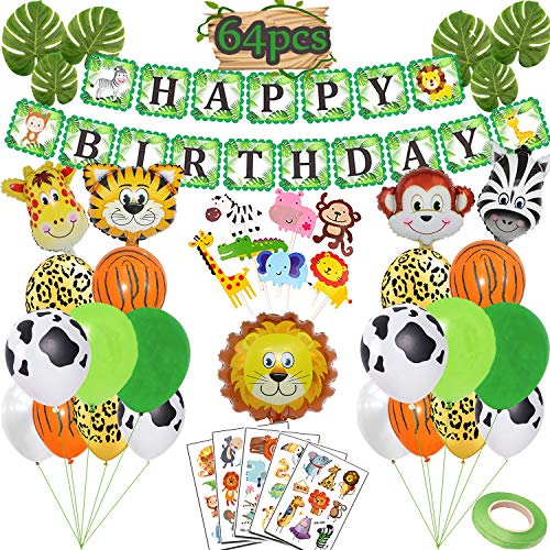 Funnlot Jungle Theme Party Supplies Jungle Safari Theme Party