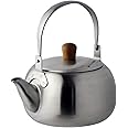 Nagao TM-500 Tsubame Sanjo Teapot, 16.9 fl oz (500 cc), 18-8 Stainless Steel, With Vine, Made in Japan