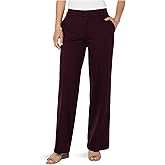 Liverpool Womens Kelsey Mid-Rise Super Stretch Ponte Wide Leg Trousers