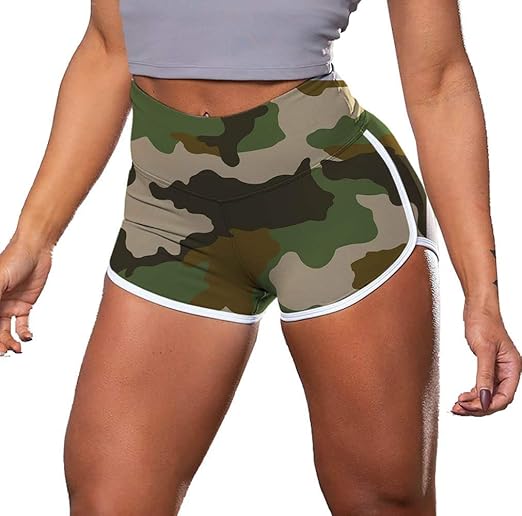 camouflage hot pants