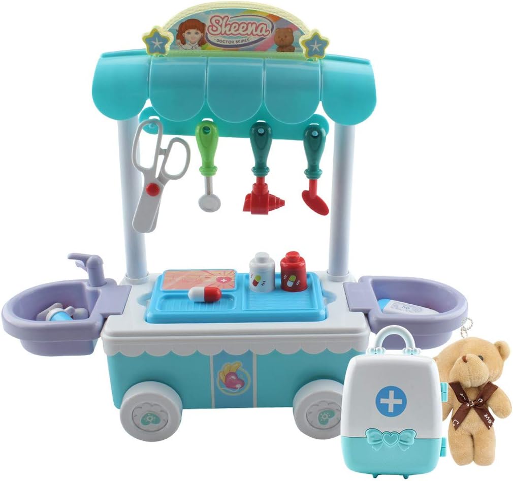 toy doctor cart