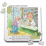 3dRose Londons Times Funny Medicine Cartoons