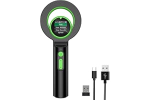 Alacrity Pet Microchip Scanner, Portable Animal Chip Reader Supports EMID and FDX-B (ISO11784/85) Tags