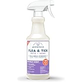 Wondercide Flea Tick &amp; Mosquito Spray for Pets &amp; Home - Rosemary 16 fl oz | With Natural Essential Oils - Killer, Control, Prevention, Treatment of Fleas &amp; Ticks for Dogs and Cats - Pet &amp; Family Safe