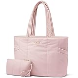 LOVEVOOK Laptop Bag for Women, Lightweight Puffy
