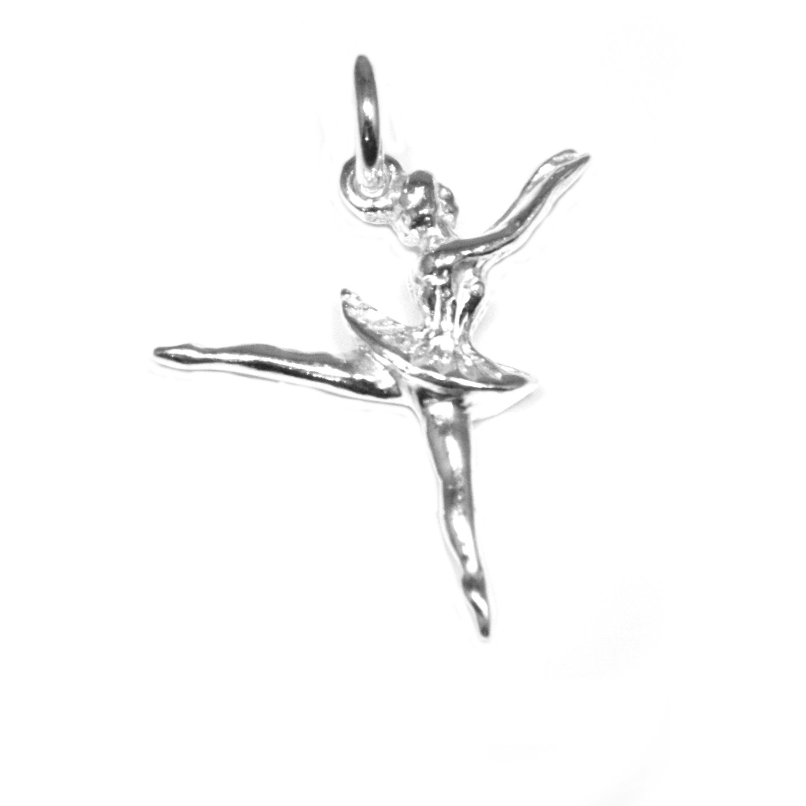 Arranview Jewellery Dancing Ballerina Pendant Charm 925 Sterling Silver