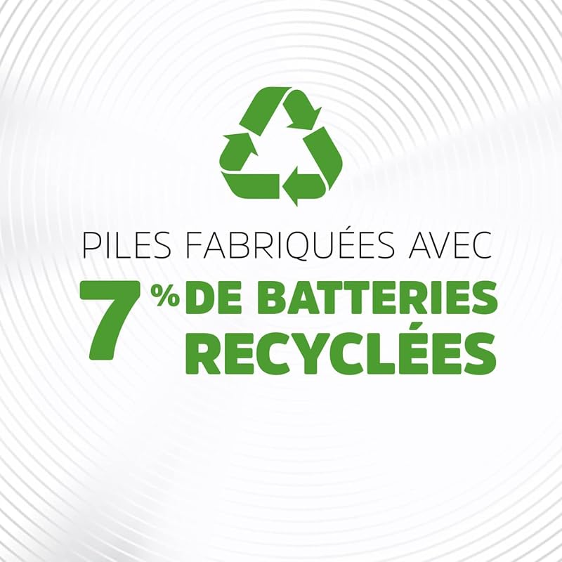 Recharge Universal - Piles Rechargeables AAA (Lot de 4) - 500 mAh