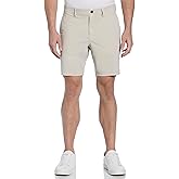 PGA Tour Mens 8" Solid Performance Stretch Pull-on Golf Shorts with Stretch Waistband, Moisture-Wicking, Sun Protection