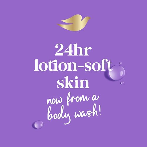 DOVE BODY WASH WITH PUMP RELAX LAVENDER OIL & CHAMOMILE FOR 24HR LOTION-SOFT SKIN MOISTURIZING SKIN CLEANSER WITH NO SULFATES NO PARABENS 30.6 OZ