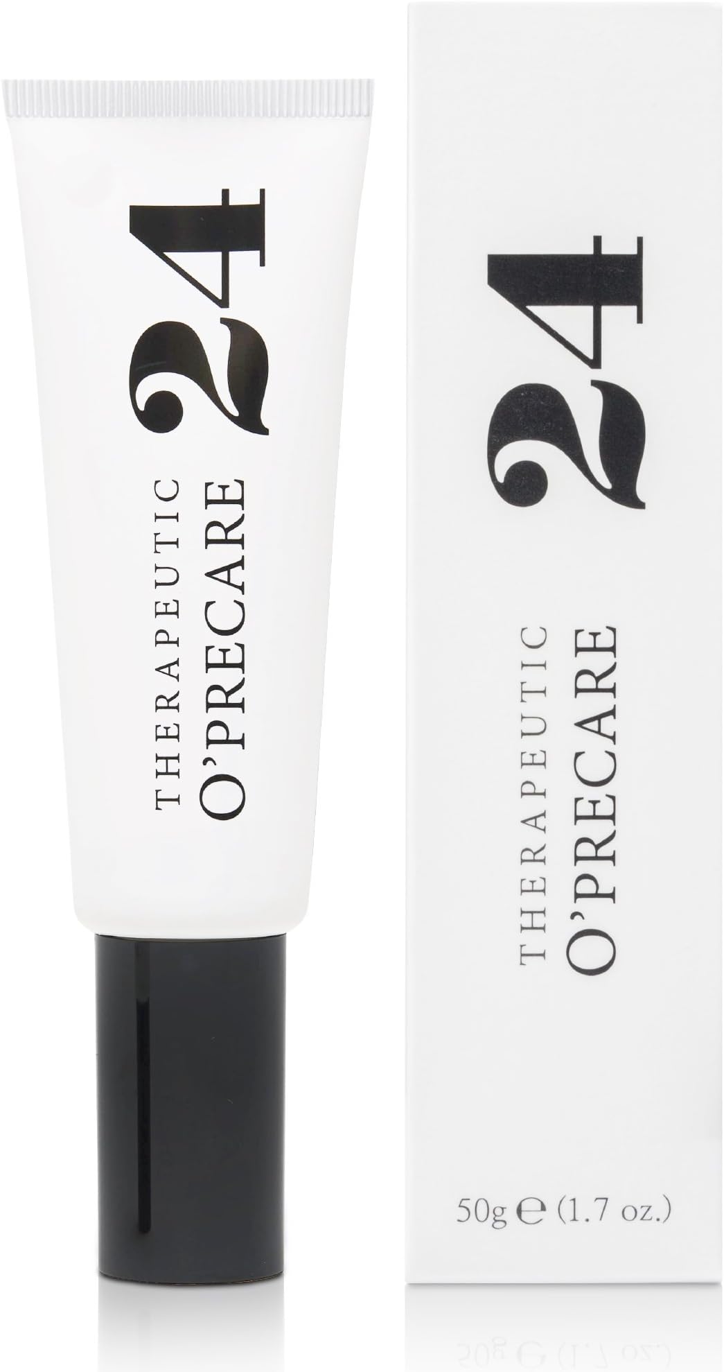 OPRECARE 24 Everyday Premium Whitening Toothpaste - Dentist Recommended and Formulated To Help with Plaque, Bad Breath, Gum Disease - Travel Size (1.7 oz)