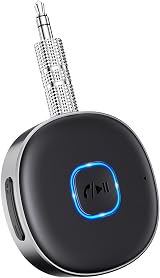 Mohard Car Bluetooth AUX Adapter 5.3 Receiver Mini Dual Connection 16H