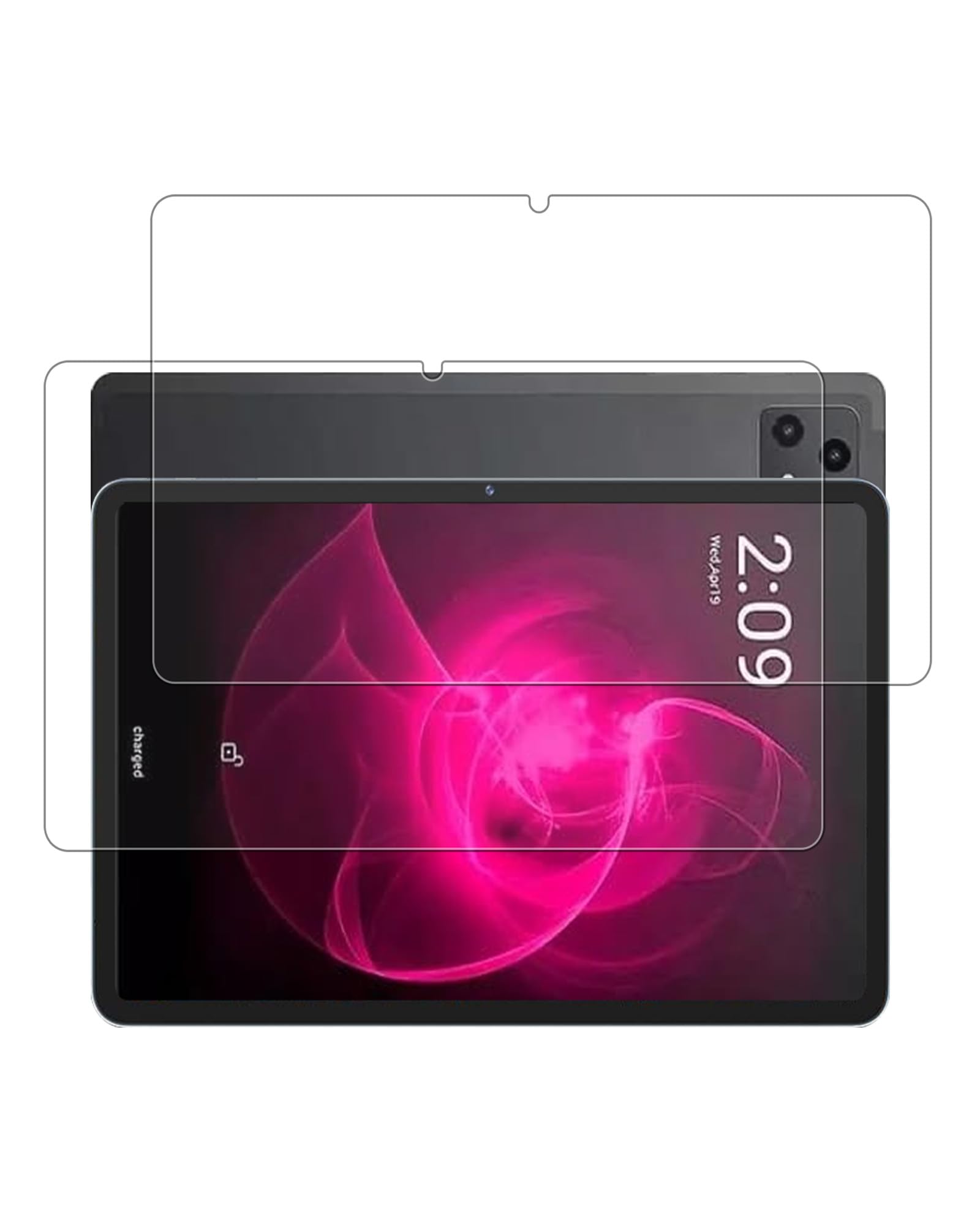 Photo 1 of BOVUGAC [2 Pack] Screen Protector for T-Mobile REVVL Tab Tablet 10.36 Inch Tempered Glass Film, Screen Protector for T-Mobile REVVL Tab 5G 10.36" Tablet Anti-Scratch & Sensitive & 9H Hardness