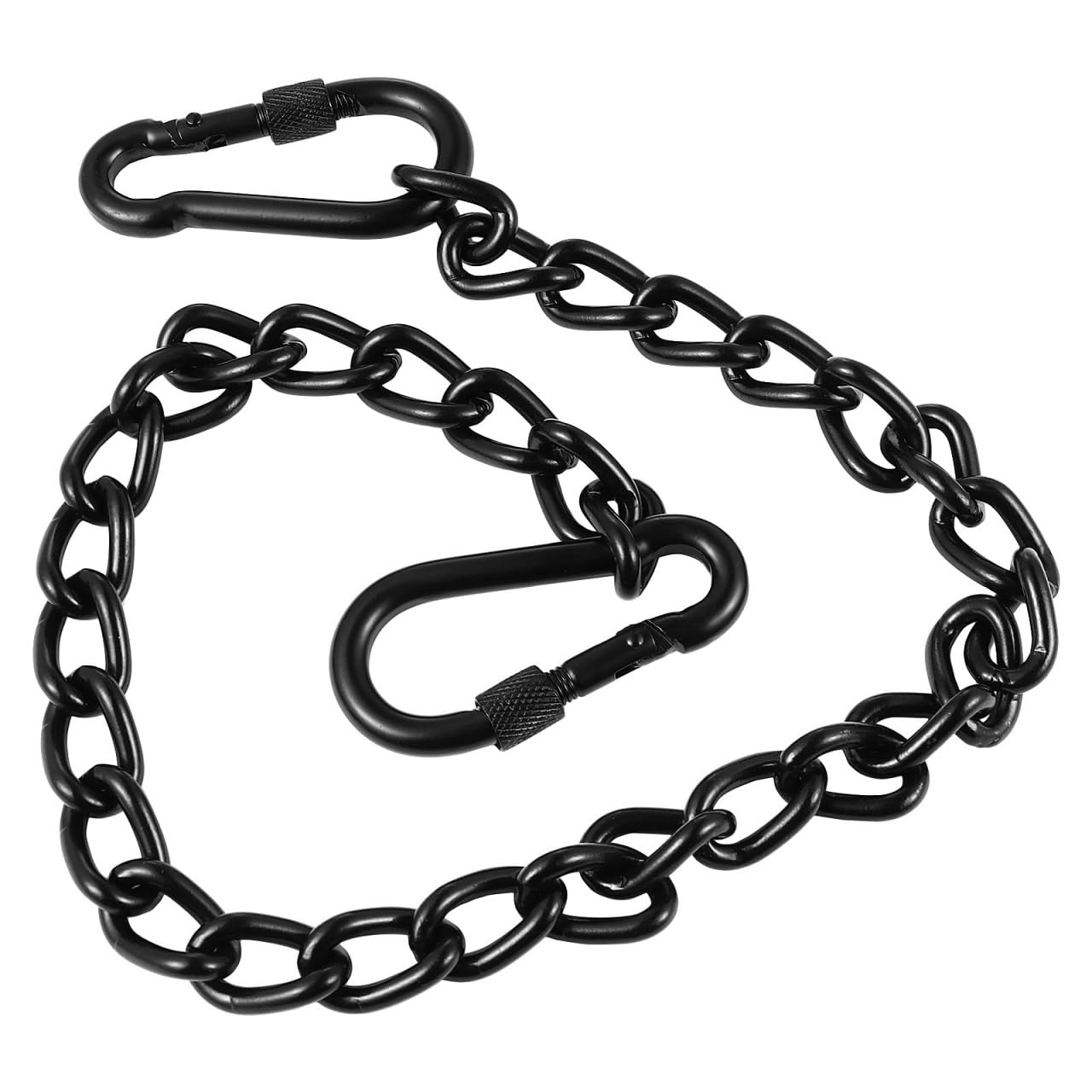 CAXUSD Stainless Steel Swing Chain 26 Inch Adjustable Hanging Chain for Chairs Hammocks Porch Swings Punching Bags Outdoor Swing Set Accessories Corrosion Resistant Heavy Duty
