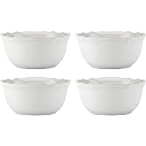 Lenox 895710 French Perle Bead All-Purpose Bowls, Set Of 4 White