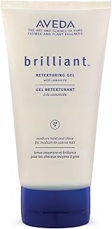 Aveda Brilliant Retexturing Gel Medium Hold Shine Textured Curly Coily Hair view 1