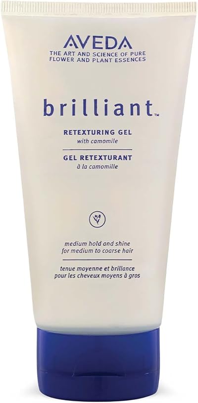 Aveda Brilliant Retexturing Gel Medium Hold Shine Textured Curly Coily Hair