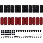 Rear Window Louvers Hardware Installation Hardware Accessories | For Ford Mustang Dodge Challenger Camaro (With Double Sided Mounting Tape 3M)