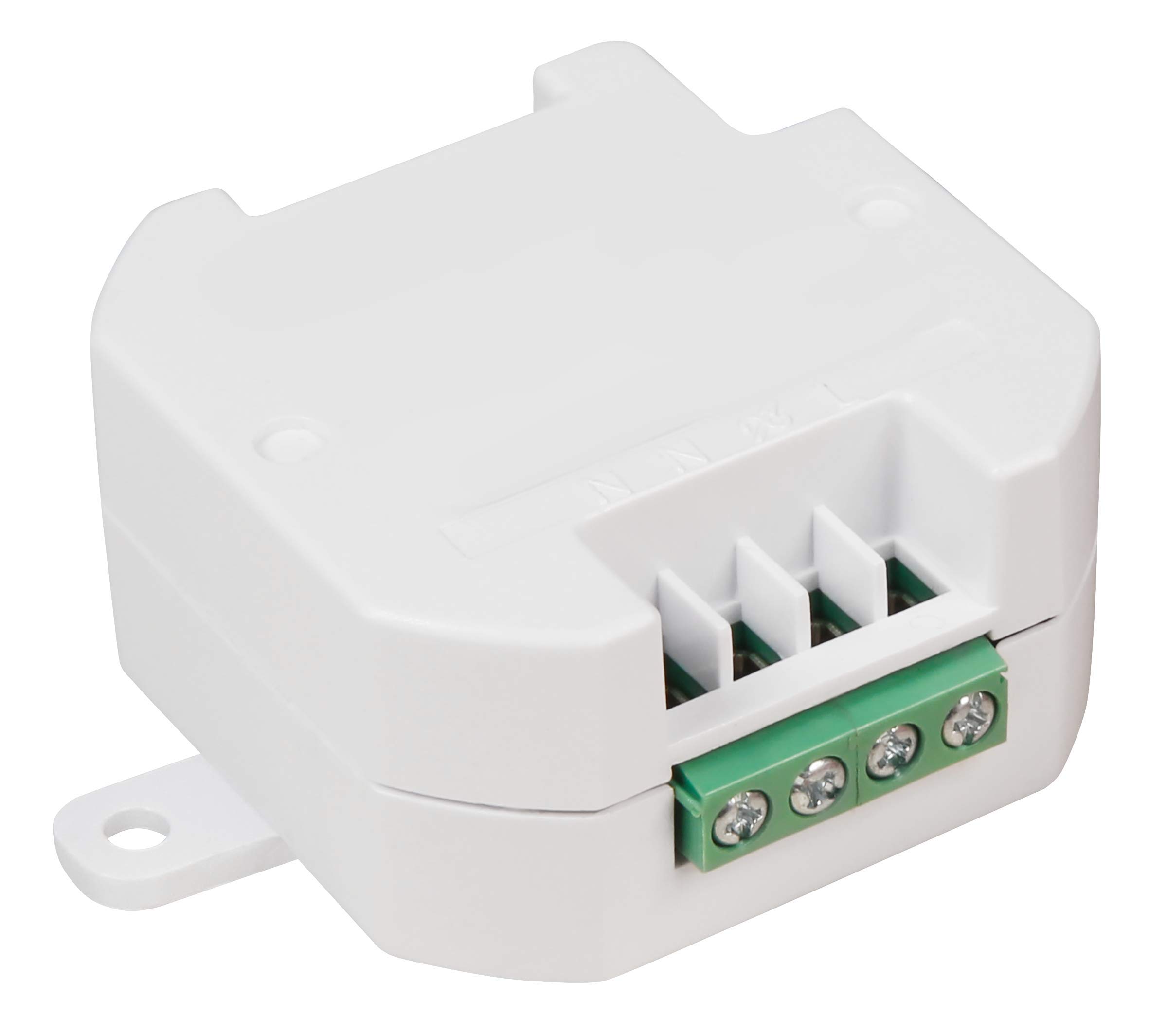 McPower Comfort Wireless Receiver Dimmable for LED and Halogen Max. 150 W 70 m Range 230 V Flush-Mounted Module Compatible with Comfort Series