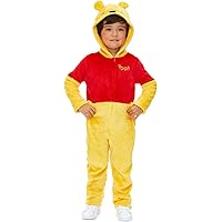 Disney Winnie the Pooh Tigger Eeyore Fleece Zip Up Coverall Newborn to Big Kid