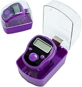 LAMXD Purple Knit Counter Finger Digital Counter for Crocheting view 1