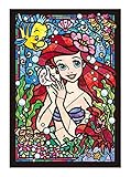 Stained Art Disney 266 piece Ariel Stained Glass DSG-266-751 tightly