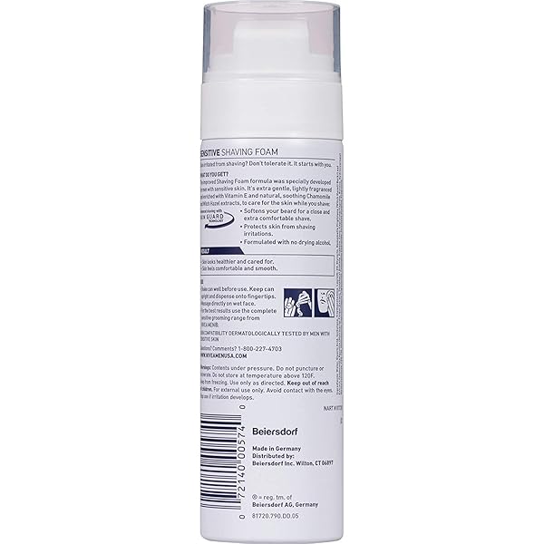 NIVEA MENS SENSITIVE SHAVING FOAM