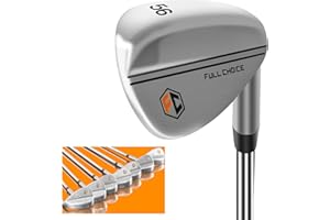FULL CHOICE Golf Wedge Set, 50/52/54/56/58/60/70 Degree Golf Sand Wedge, Gap Wdege, Lob Wedge Golf Clubs for Men Women Right Hand, Milled Face for More Spin and Control