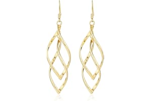 SUNFLOWER JEWELLERY Gold Plated Earrings for Women Hypoallergenic Gold Earrings Statement Earrings for Girl Trendy Fashion Gold Jewelry Gifts Above 12 Years Old