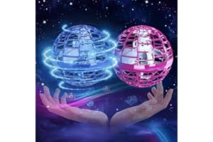 GENERIC Upgraded 2025 Flying Orb Ball 2PCS Hover Orb Hand Drone Kids Galaxy Boomerang Ball Cosmic Spinner Globe Magic Flying Spinner Floating Balls Indoor Outdoor Cool Toys Gifts for Kids Ages 6+ Boys Girls
