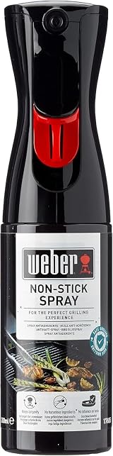 Weber Non-Stick Spray 200 ml - Prevents Food Sticking on Grates view 6