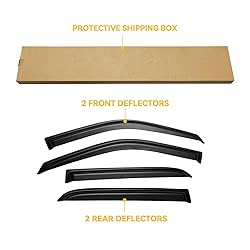 CMVT Auto Window Visors for 2009-2018 Dodge Ram