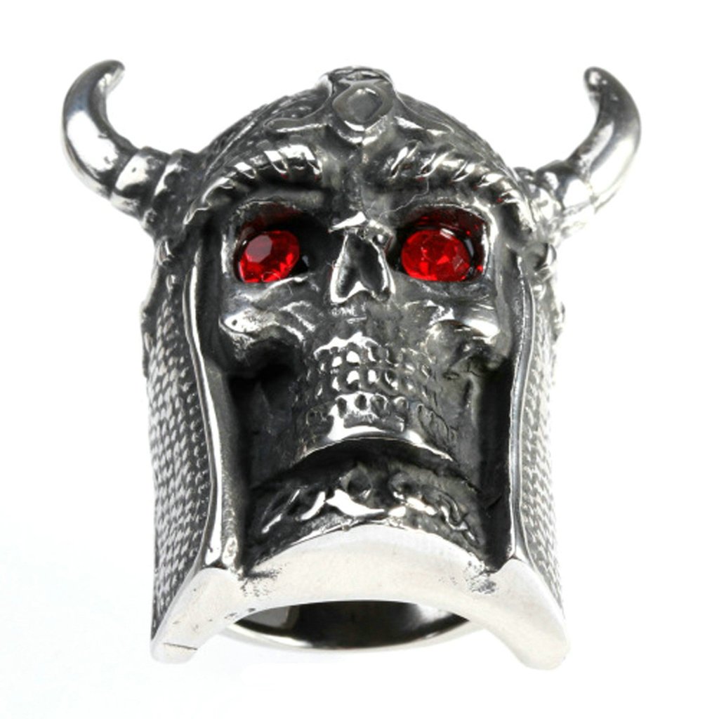 Calavera y huesos cruzados imagen de rojo  - relojes de pared
