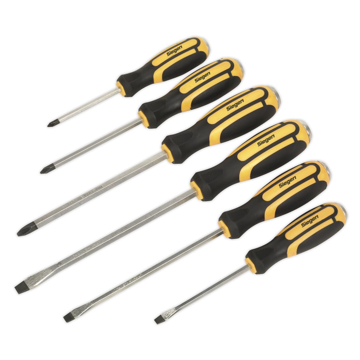 Sealey S0753 Hammer-Thru Screwdriver Set, 6 Pieces