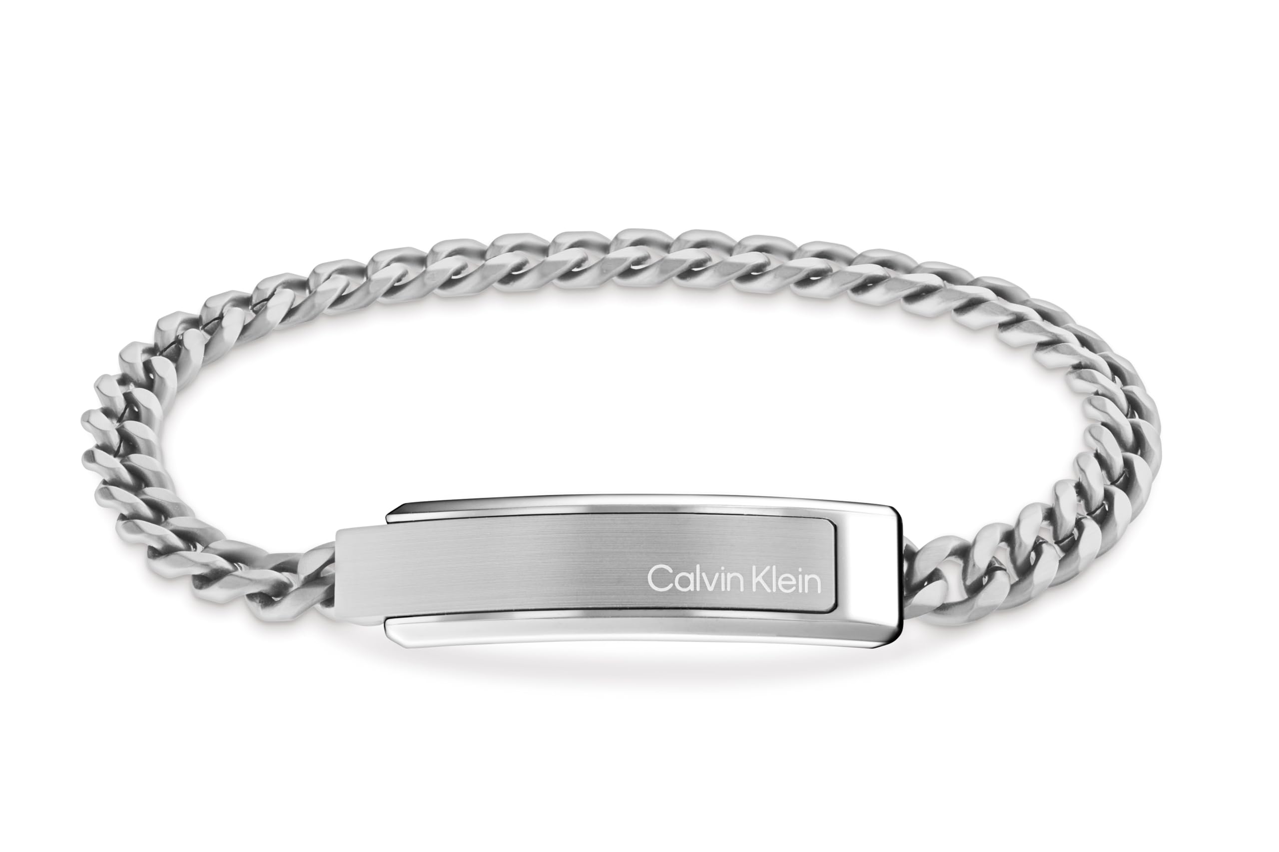 Calvin Klein Chain Bracelet for Men ICONIC ID Collection in Stainless Steel