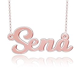 Infinite Memories Sena Necklace Custom Women Script