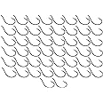Reaction Tackle Dropshot Hooks – Split Shot or Drop Shot Fishing Hooks for Bass, Walleye & More (50-Pack)