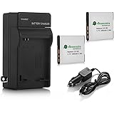 Powerextra 2 Pack High Capacity 1400mAh Rechargeable Replacement Battery and Charger for GoPro HD HERO 2 Camera and GoPro AHDBT-001, AHDBT-002