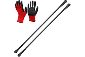 2 PCS Tire Mount and Demount Iron, Tires Spoons Kit, [Heavy Duty] 34645 Semi Truck Tubeless Tires Bars Changing Tools, Replac