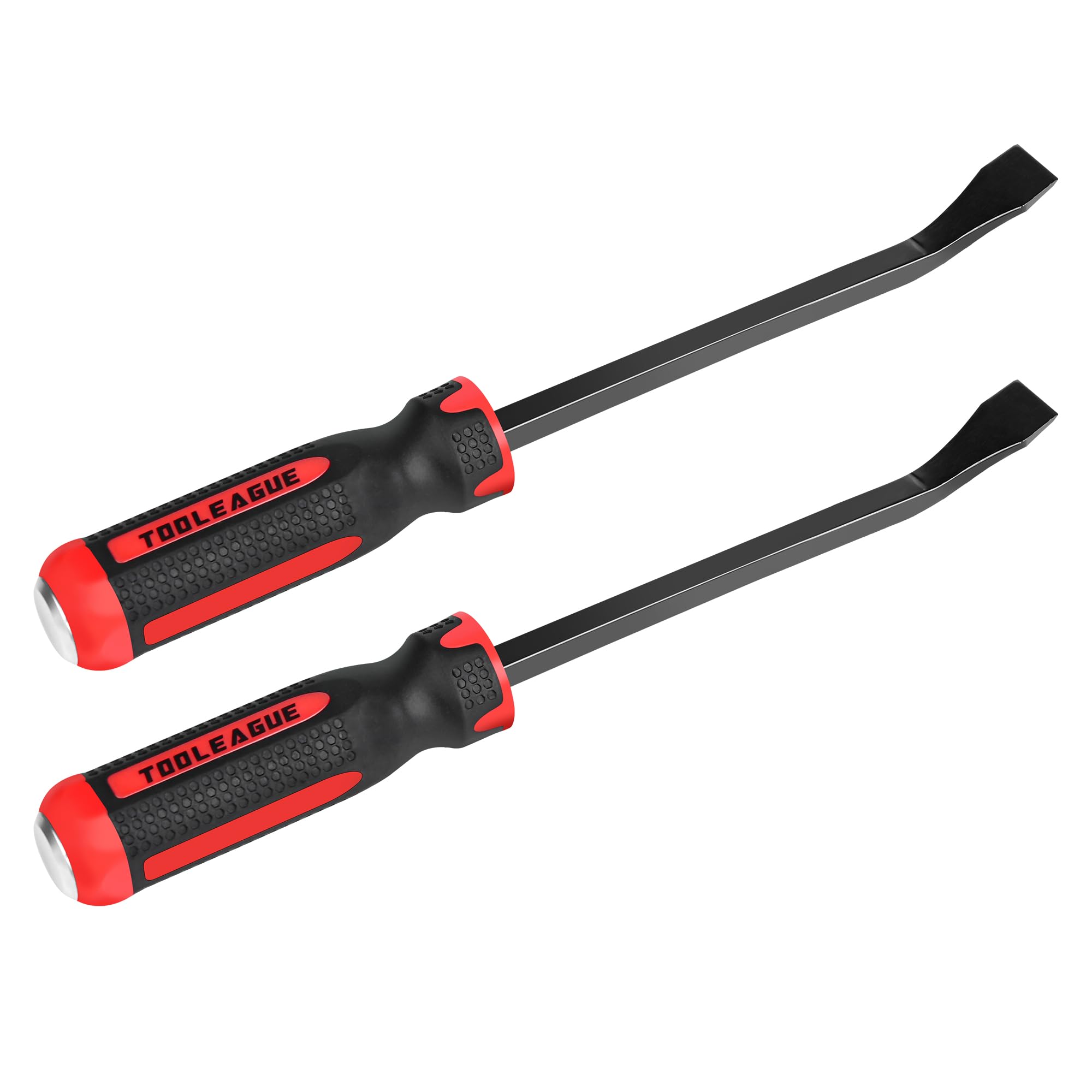 TOOLEAGUE Utility 2Pcs Pry Bar Set,8-Inch Mechanic