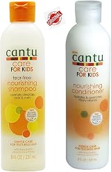 CANTU Kids Gentle Shampoo Conditioner Leave-In 3 Pack Set view 6