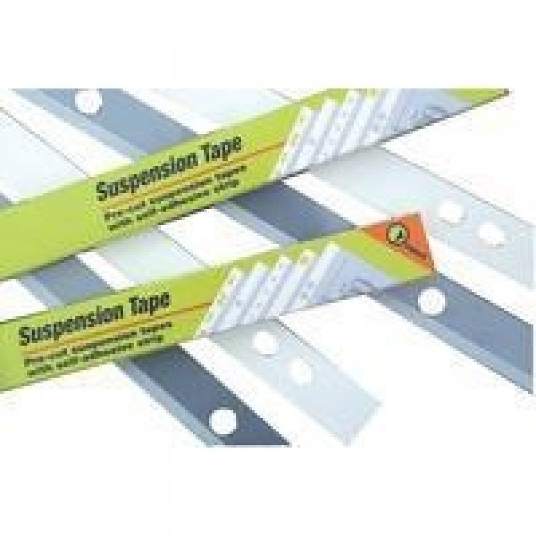 Pelltech Suspension Tape Strip Self-adhesive Polyester Tough 4-hole 55x594mm Ref PLA PO4 594 [Pack of 100]