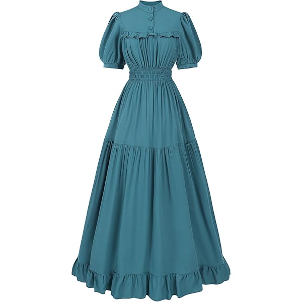 Robe Victorienne édouardienne Des Années 1890 Et 1900 Vintage à Rayures - Jupe Gothique Steampunk - Costume Pour Femme, Noir