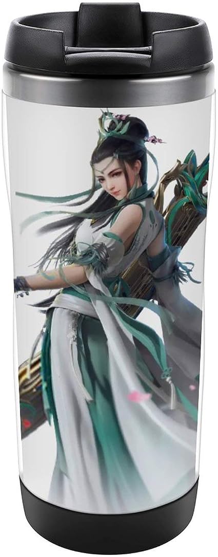 Amazon ゲームのキャラクター 水筒 保温する ステンレス鋼 ウォーターボトル 水カップ コップ 真空断熱 軽量 水筒 保温 直飲み 魔法瓶 380ml Lkjhgfd 水筒 マグボトル