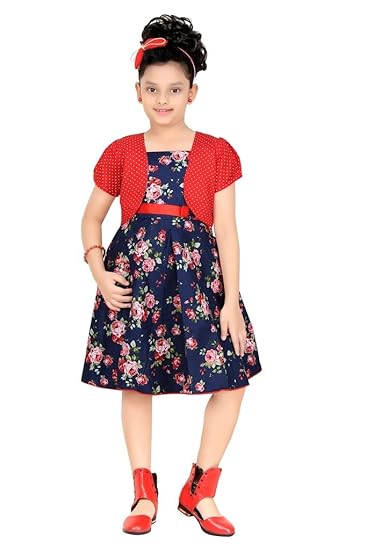 frock design with jacket