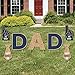 Big Dot of Happiness My Dad is Rad - Yard Sign Outdoor Lawn Decorations - Happy Father's Day Yard Signs - Dad
