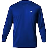 Mens Dry-Fit UPF 50+ Sun Shirt, Fishing Shirts for Men Long Sleeve, SPF Shirts for Men, Men's Rash Guard Shirts