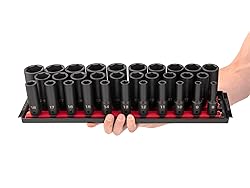 TEKTON 1/2 Inch Drive Deep 6-Point Impact Socket
