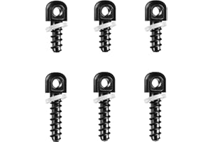 GUGULUZA 1/2", 3/4" Wood Sling Swivel Screws 7/8'' Screws Gun Sling Swivel Studs for Rifles & Shotguns Swivel Stud Base