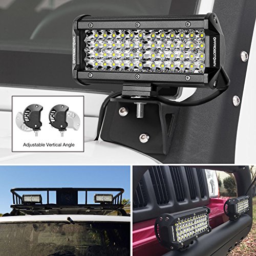 image for LED Pods Light, OFFROADTOWN 2pcs 7'' 192W Off road Driving Lights LED 
